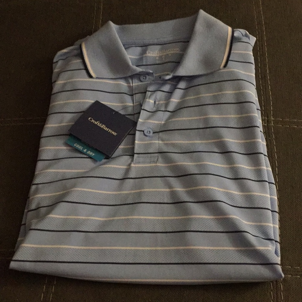 Size S men’s cool & dry polo by Croft & Barrow NWT - Picture 2 of 5